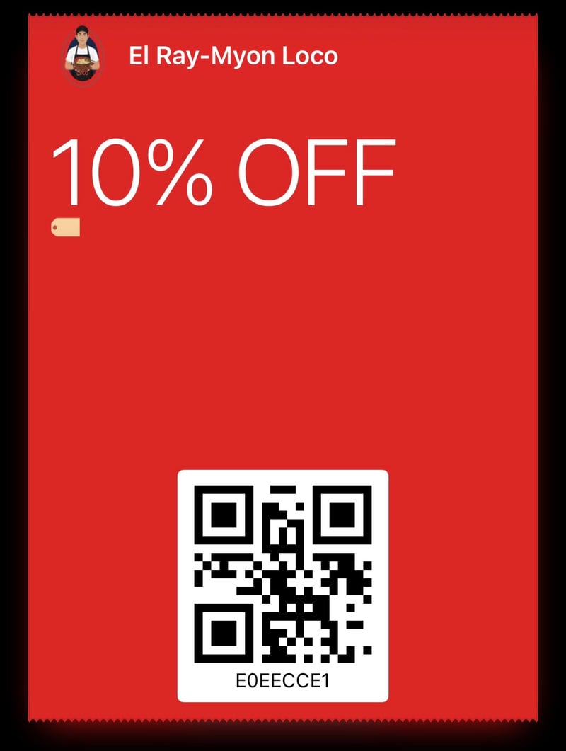 Cupón 10% OFF El Ray-Myon Loco